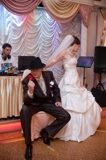 фотография свадебного танца Елены и Дмитрия